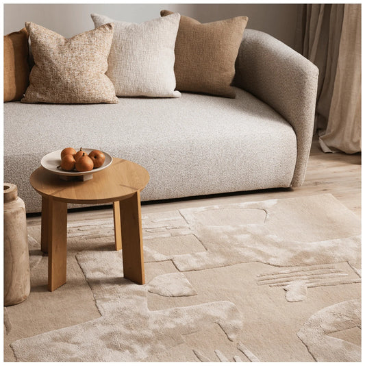 Light Grey Color Modern Design Rug For Luxurious Home-Bisha Rugs