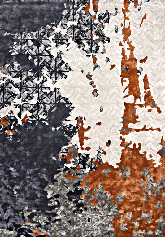 Luxury Design Multicolor Premium Hand-Tufted Rug-Bisha Rugs