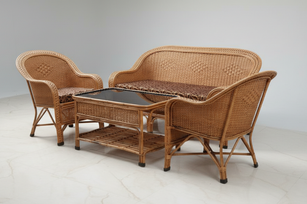 The Haven Solid Weave Rattan Collection