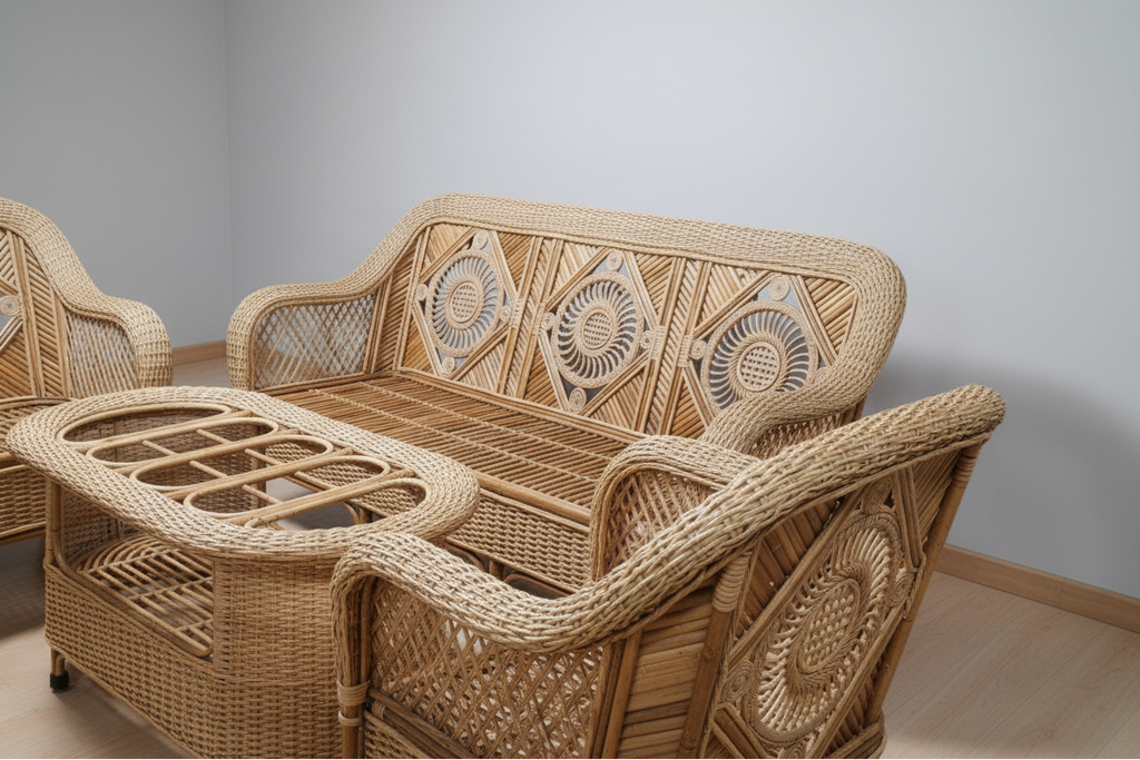 The Imperial Pinwheel Handcrafted Cane Suite