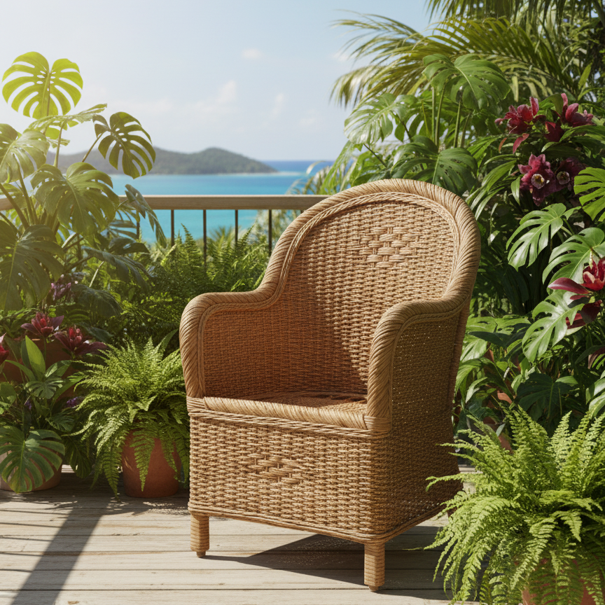 The Coromandel Cane Lounge