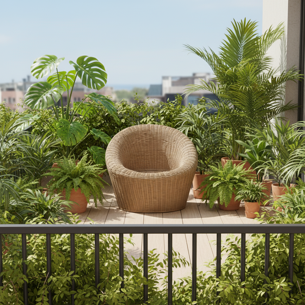 The Continuous Weave Barrel Chair