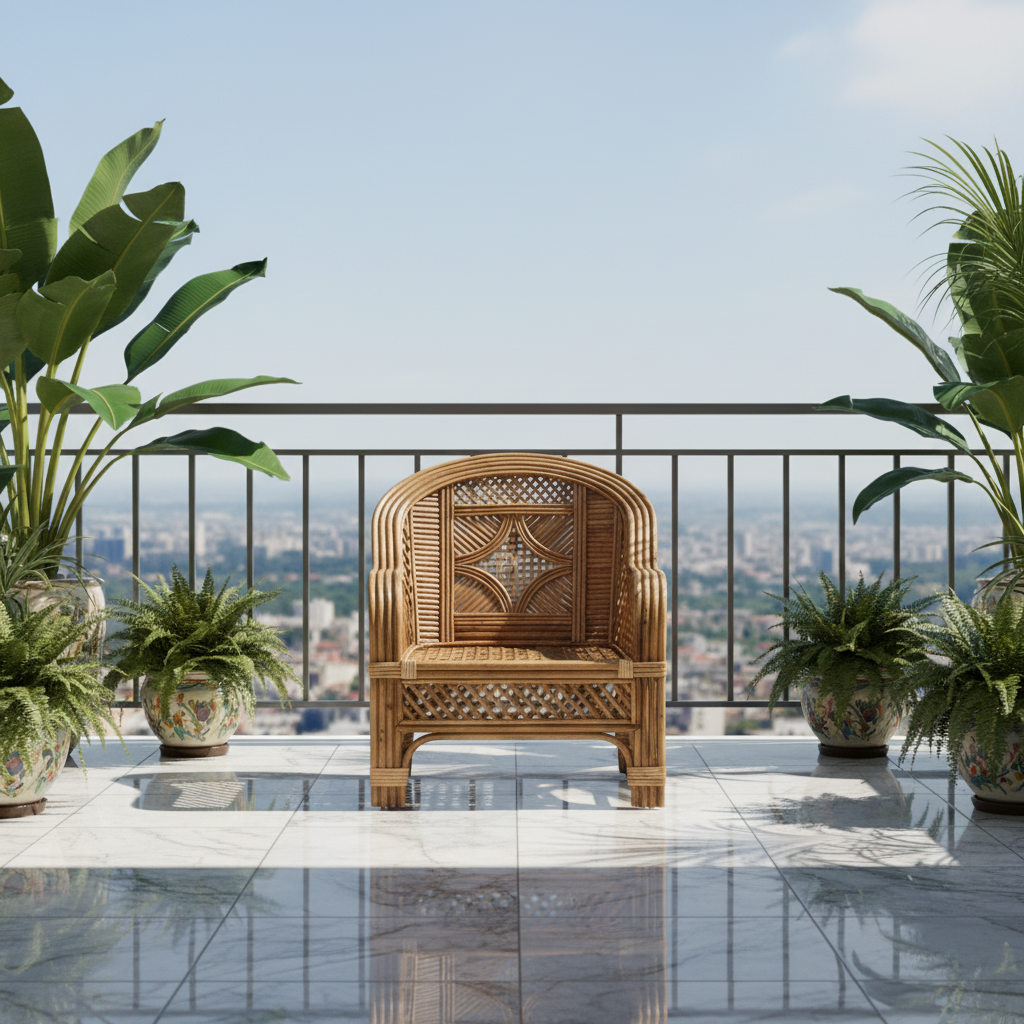 The Kerala Master-Weave Armchair