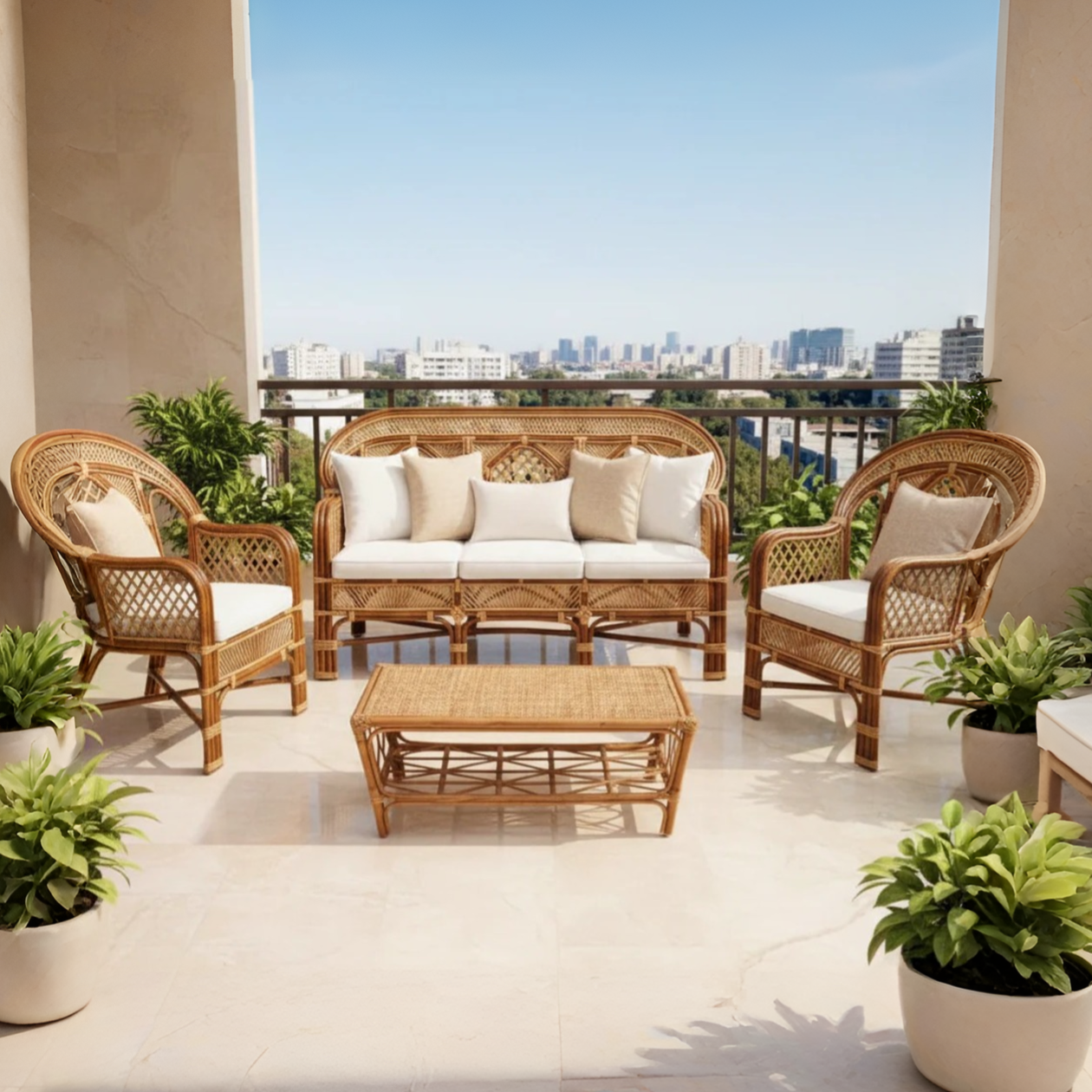 The Grand Pavilion Wicker Lounge