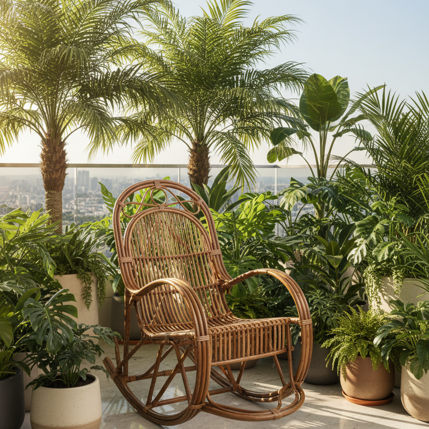 The Pavilion Cane Armchair Suite