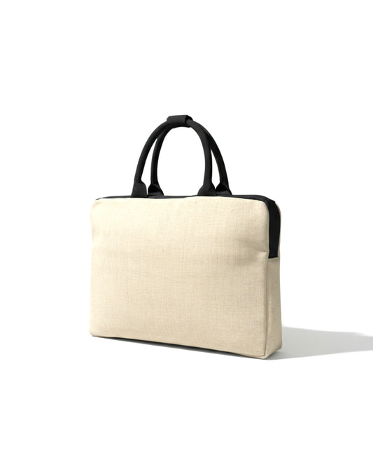 Classic Jute Laptop Bag – Carry Work Essentials in Style & Comfort