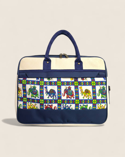 Contemporary Art Print Laptop Bag - Ancient Art, Modern Professional