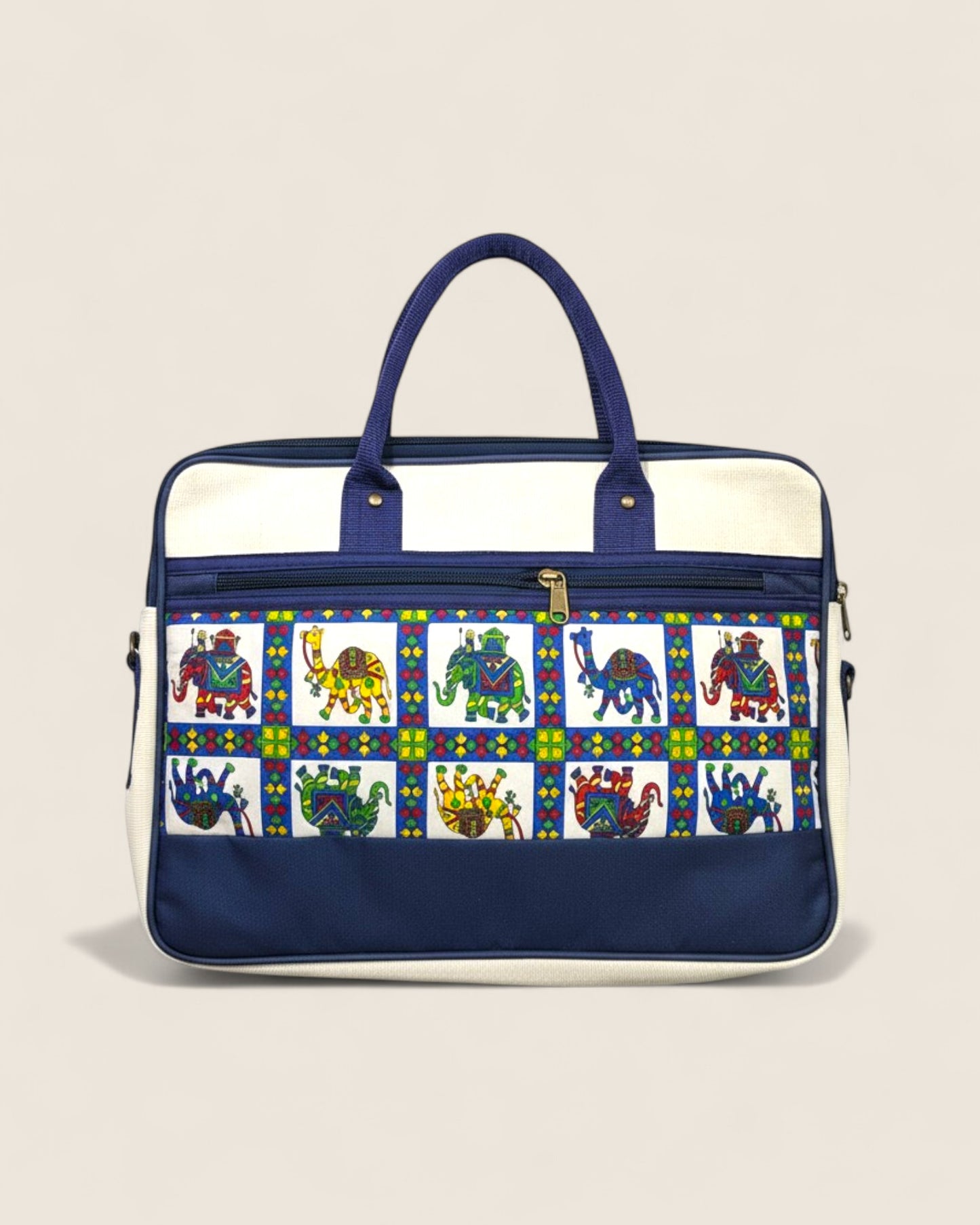 Contemporary Art Print Laptop Bag - Ancient Art, Modern Professional