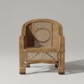 The Geometric Motif Barrel Chair