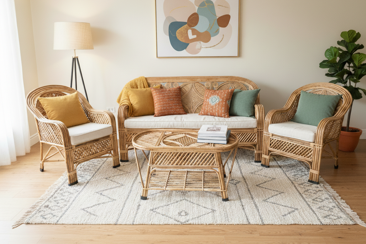 The Heritage Rattan Lounge Set