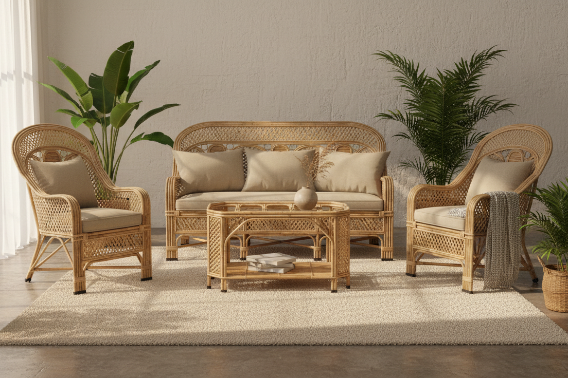 The Royal Lattice Handcrafted Lounge Set