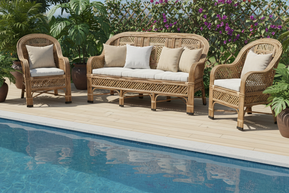 The Sweetheart Rattan Lounge Collection