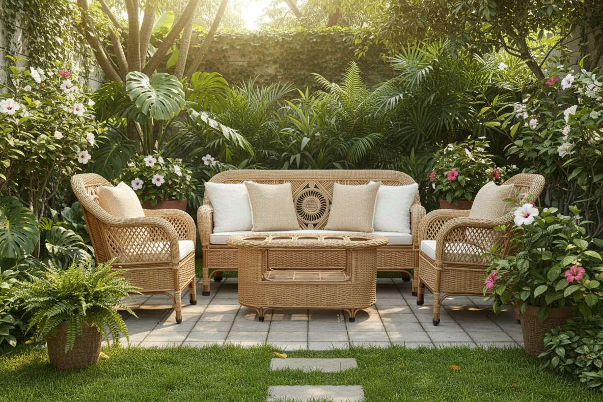 The Imperial Pinwheel Handcrafted Cane Suite