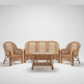 Monaco Floral Weave Lounge Suite