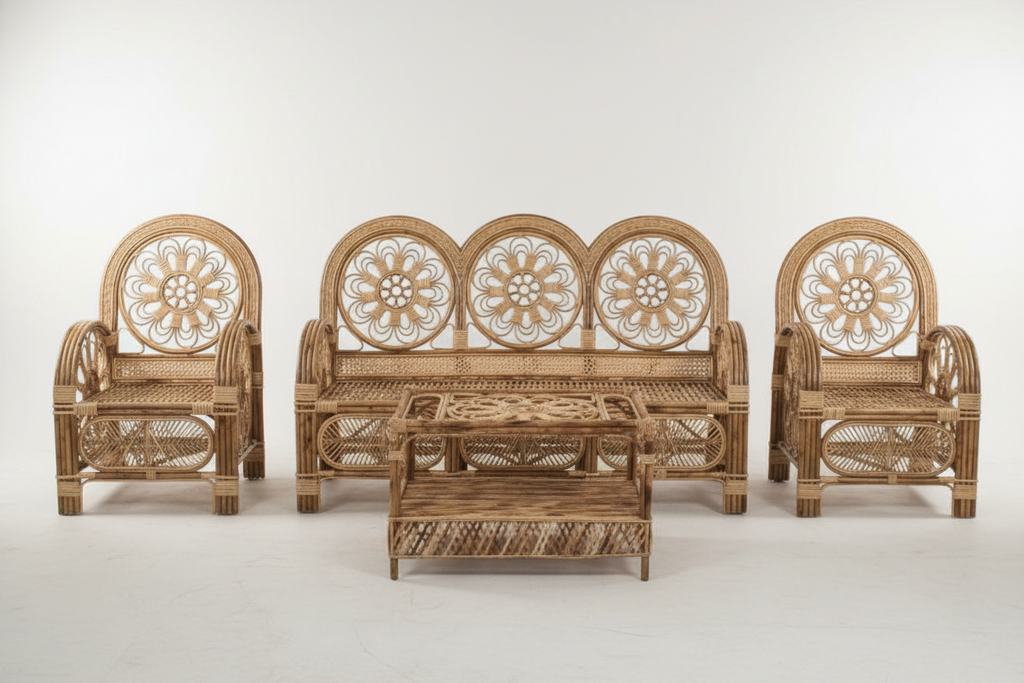 Aura Circular Cane Living Group