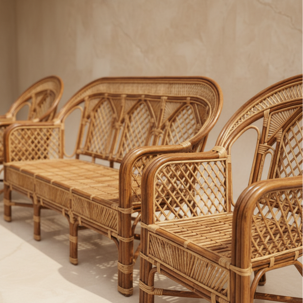 The Grand Pavilion Wicker Lounge