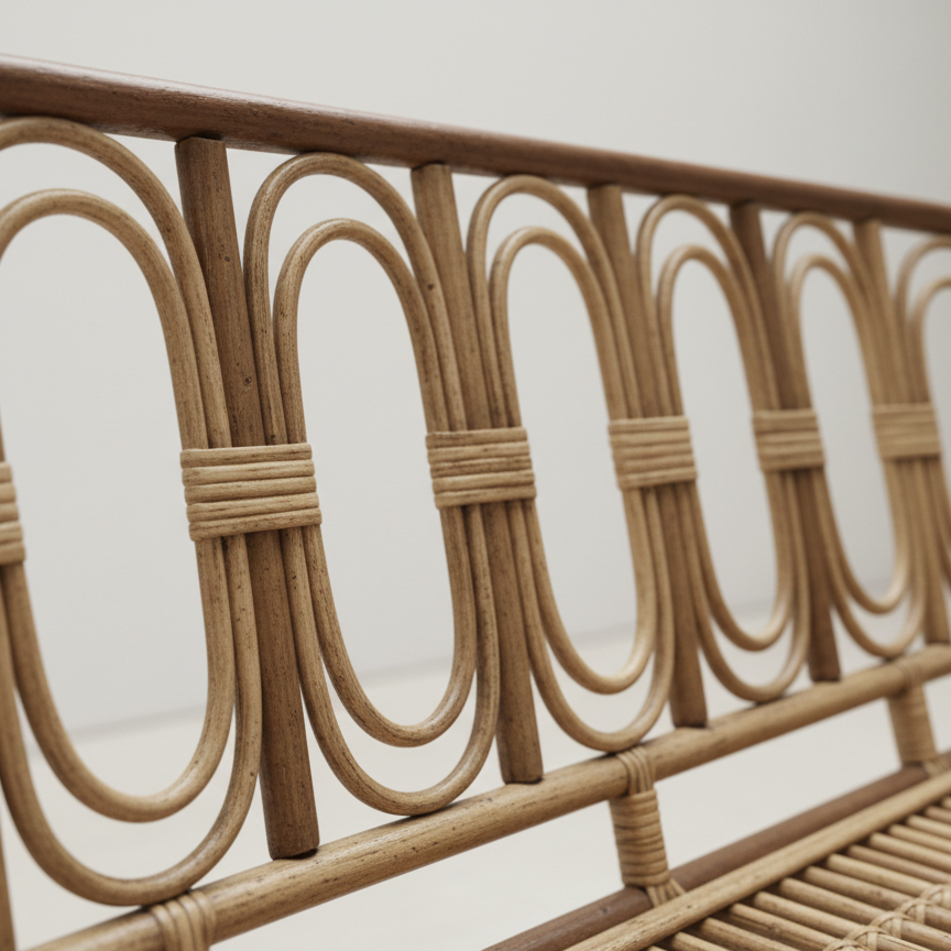 The Orbit Minimalist Wicker Lounge