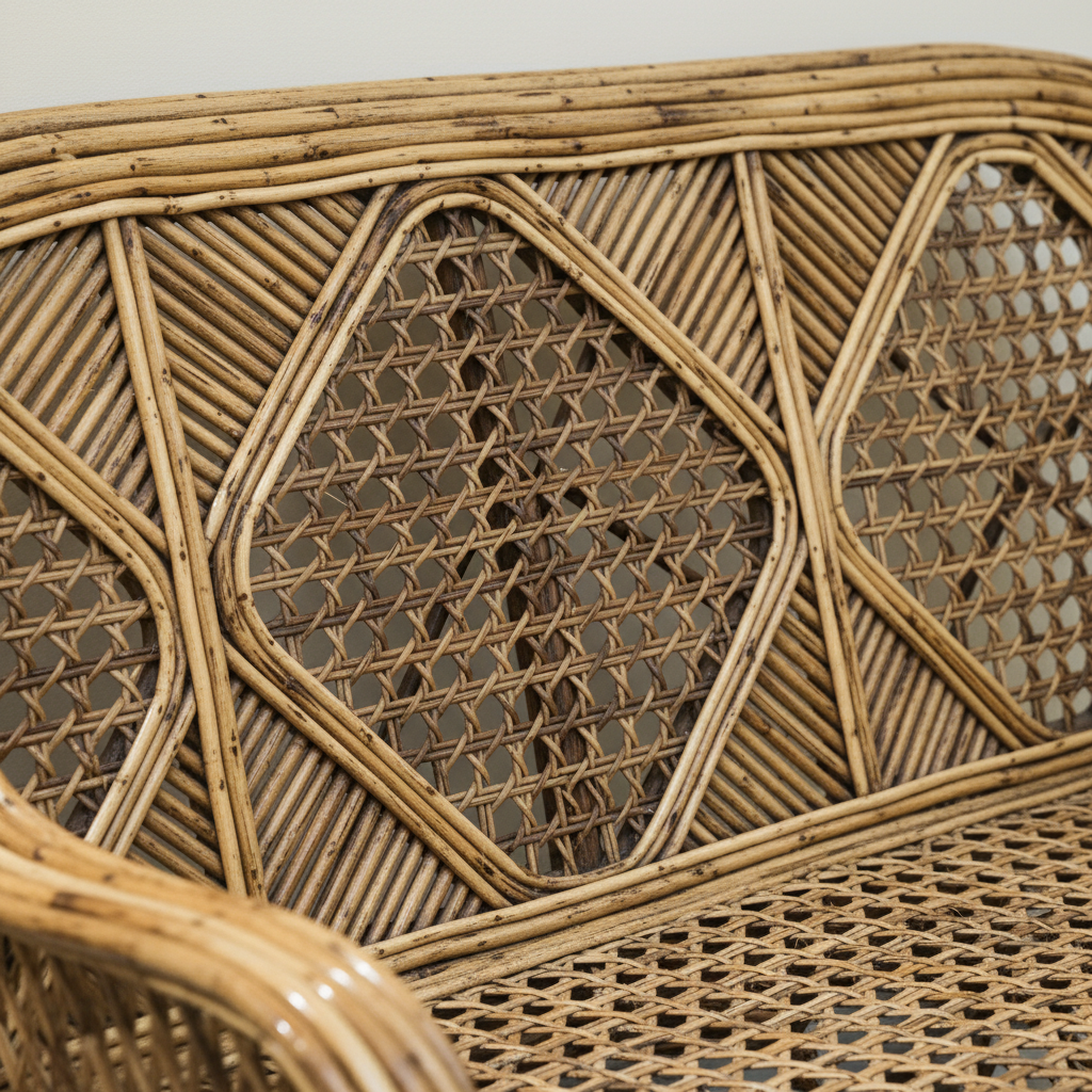 The Harlequin Contrast Rattan Collection
