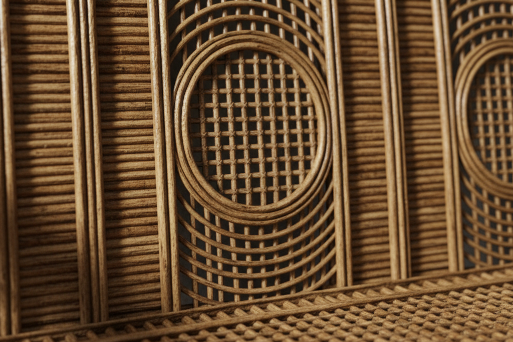 The Stately Pillar Rattan Collection