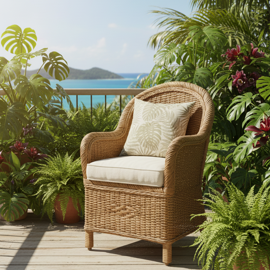 The Coromandel Cane Lounge