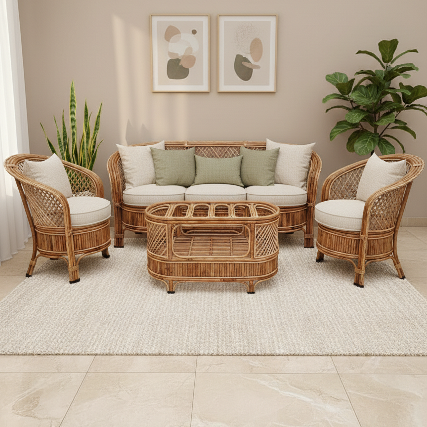 The Coastal Tub Chair Rattan Collection