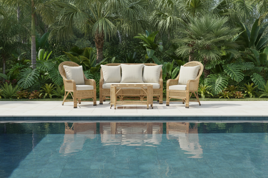 The Royal Lattice Handcrafted Lounge Set