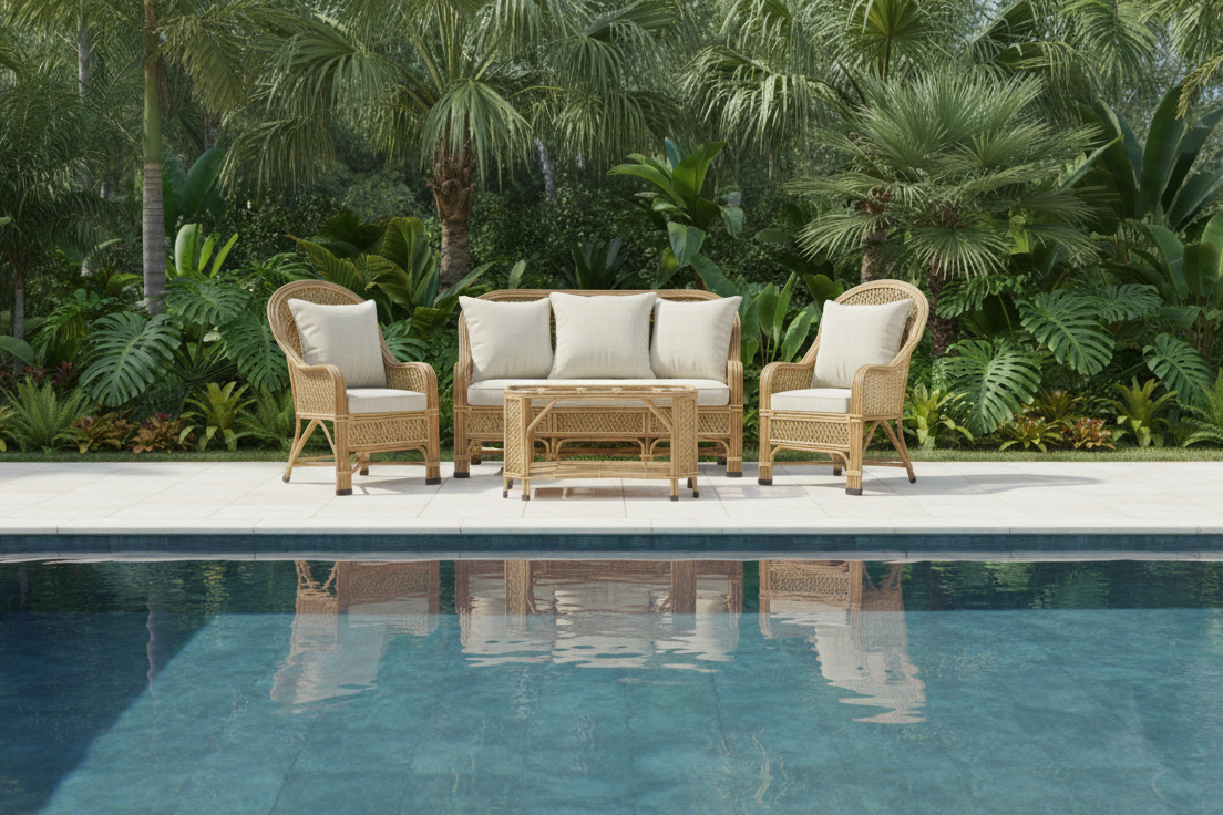 The Royal Lattice Handcrafted Lounge Set