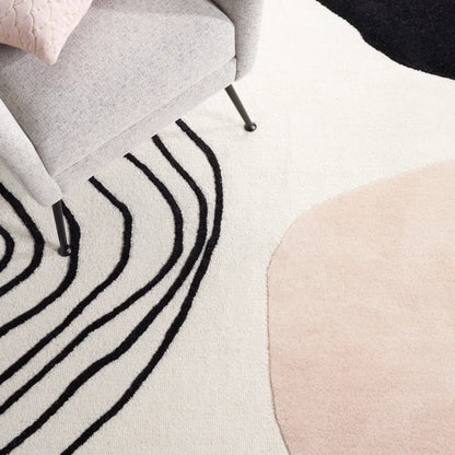 Light Peech Modern Design Area Rug