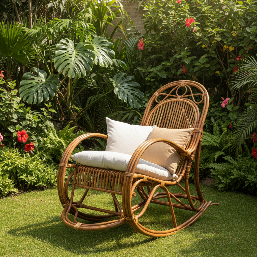 The Pavilion Cane Armchair Suite