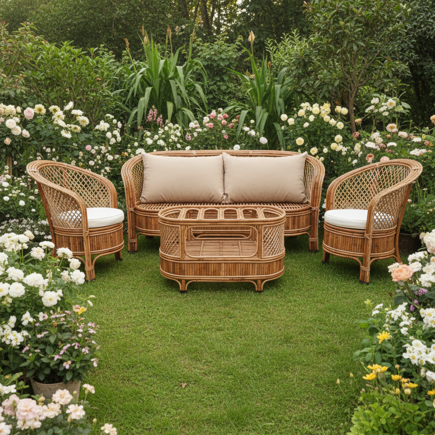 The Coastal Tub Chair Rattan Collection