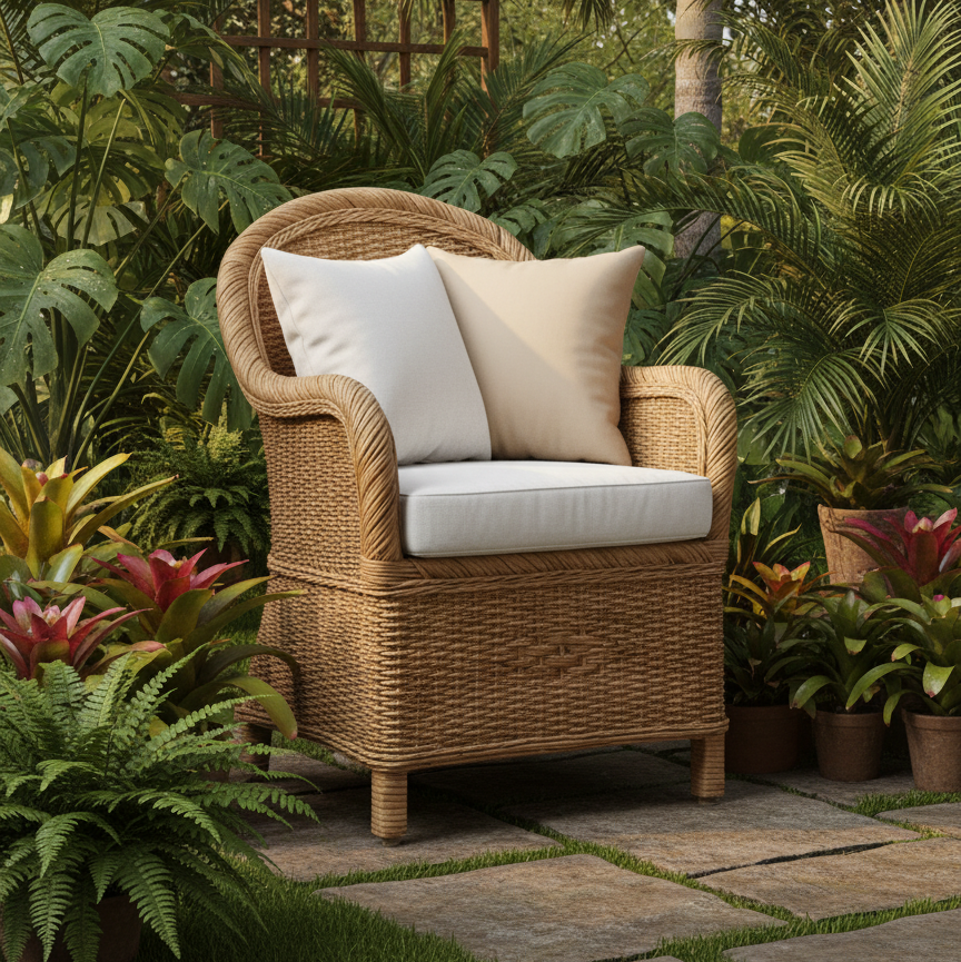The Coromandel Cane Lounge