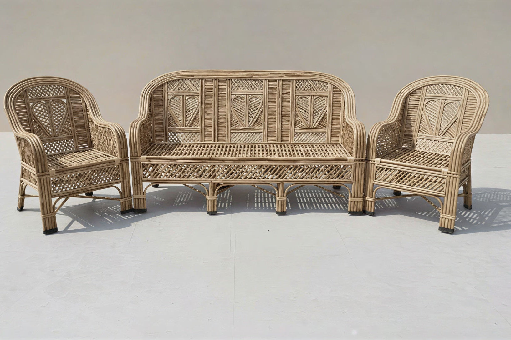The Sweetheart Rattan Lounge Collection