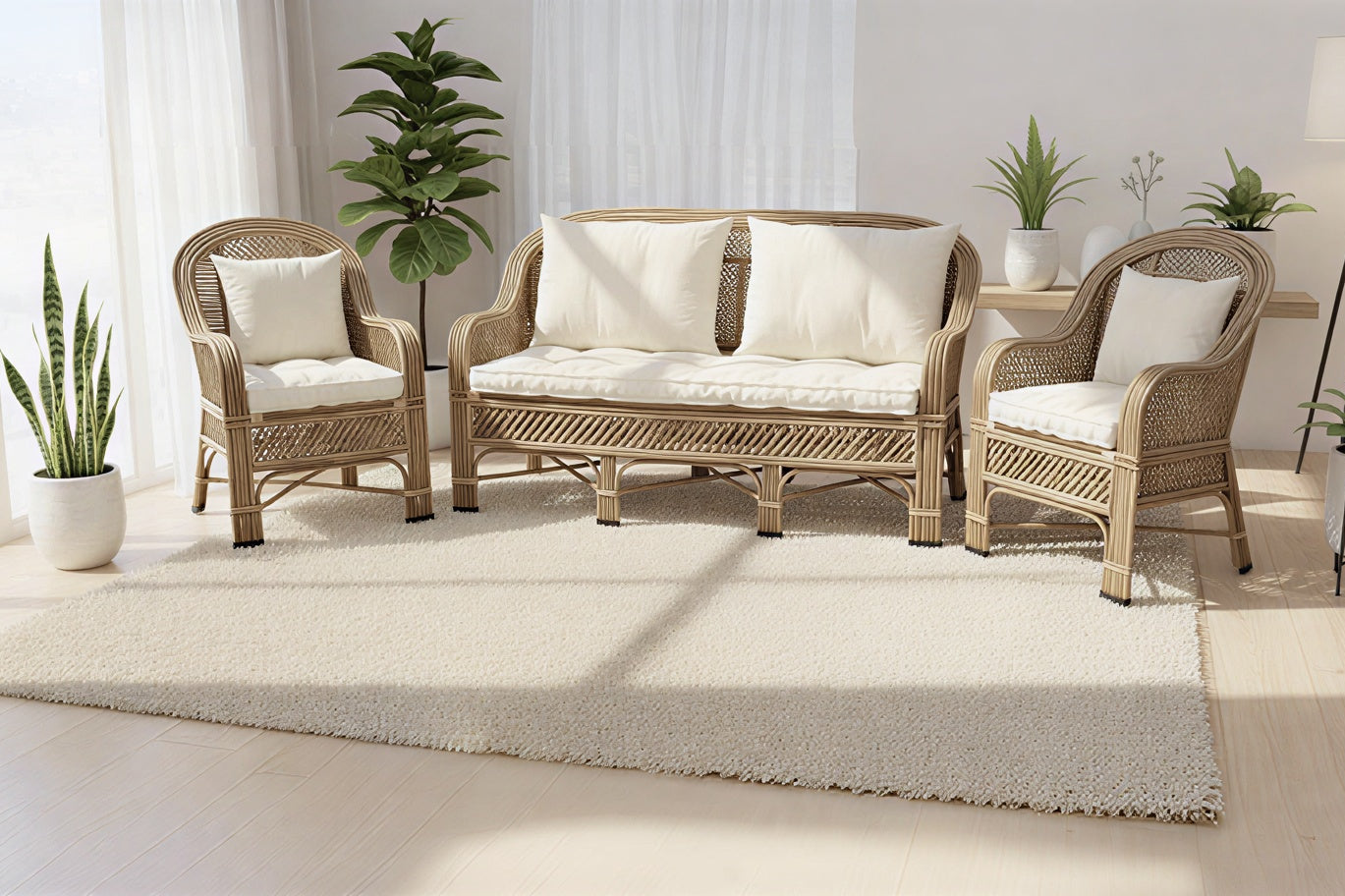 The Sweetheart Rattan Lounge Collection
