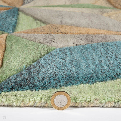 Lilianna Modern Embossed Geometric Hand-Tufted Rug -Bisha Rugs