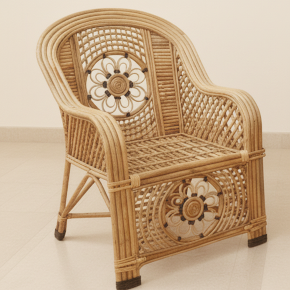 The Bombay Classic Rattan Armchair