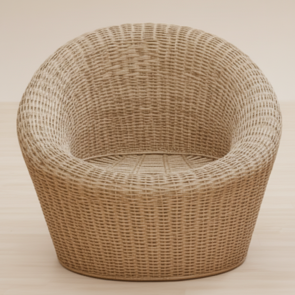 The Continuous Weave Barrel Chair