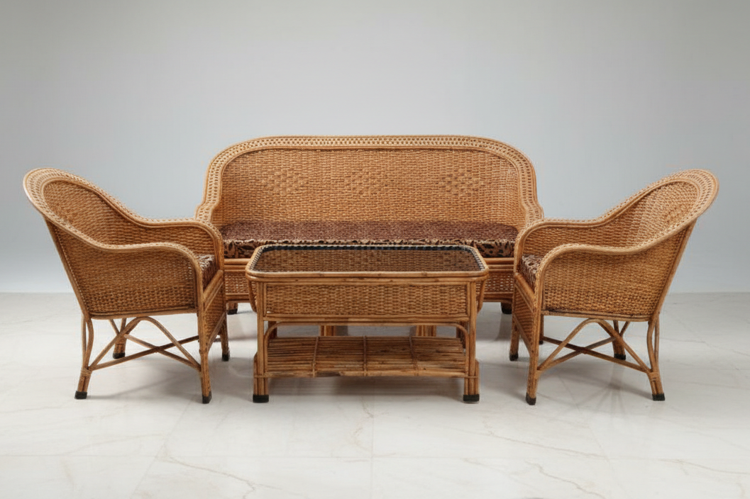 The Haven Solid Weave Rattan Collection
