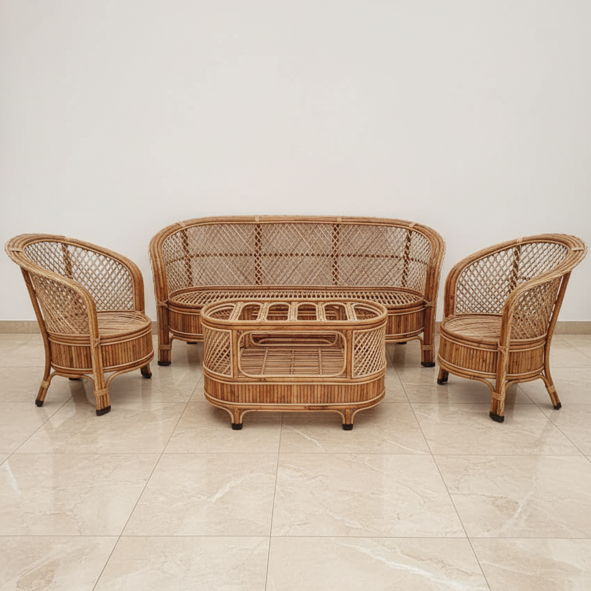 The Coastal Tub Chair Rattan Collection