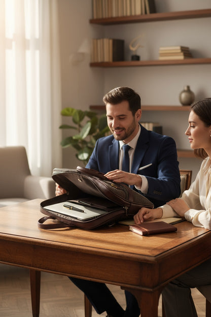 Premium Jute Laptop Bag – A Work Companion That Matches Your Lifestyle