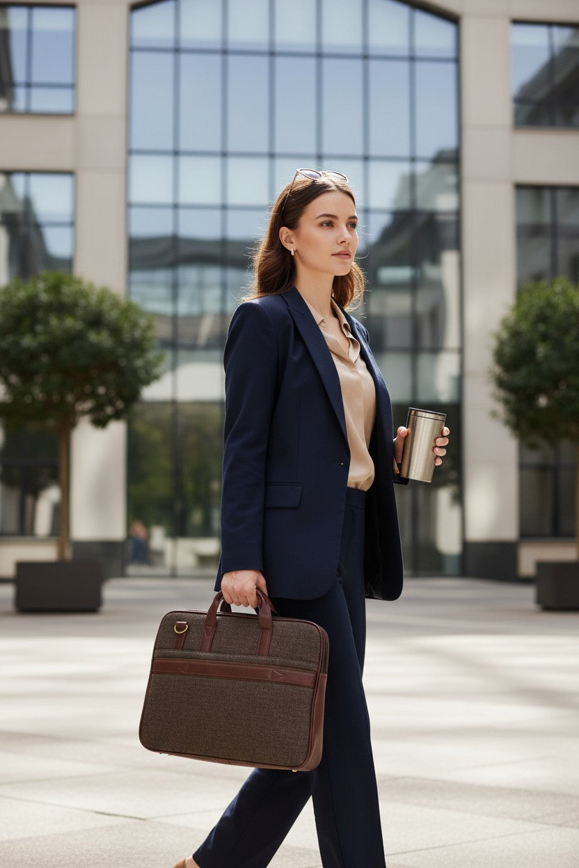 Premium Jute Laptop Bag – A Work Companion That Matches Your Lifestyle