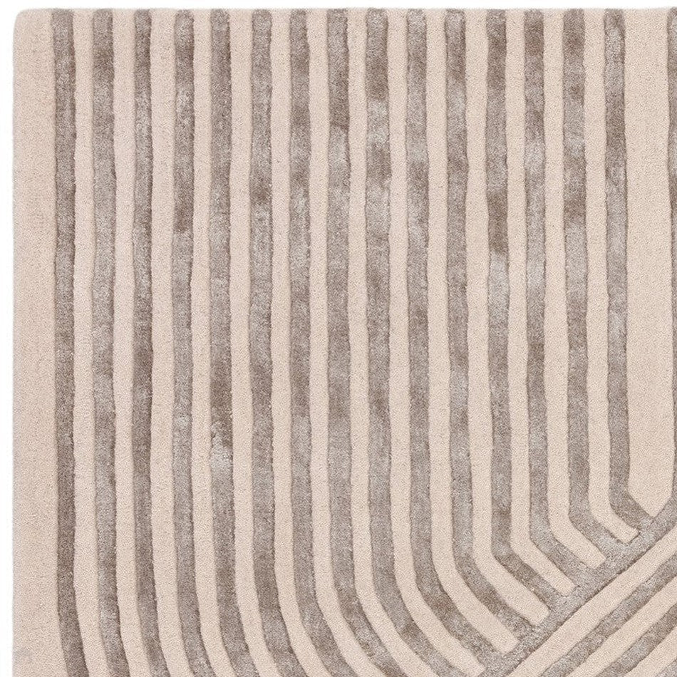 Solsitice Modern Geometric Hand-Tufted Rug -Bisha Rugs