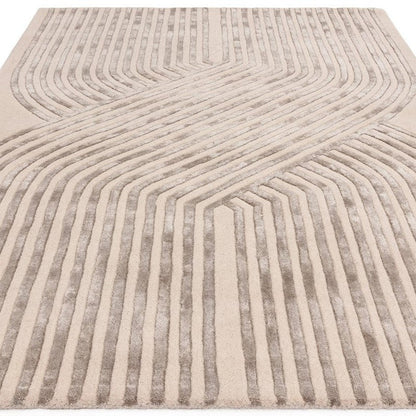 Solsitice Modern Geometric Hand-Tufted Rug -Bisha Rugs