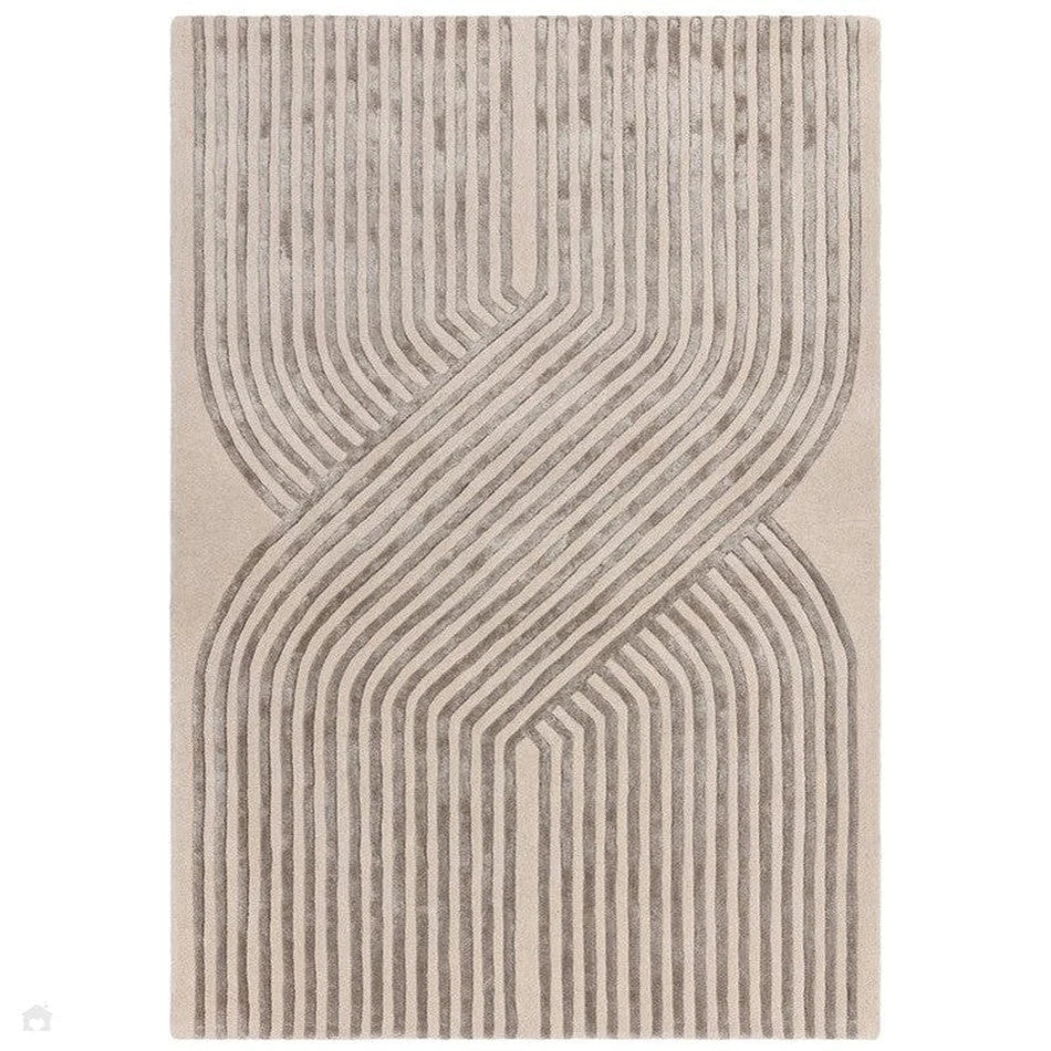 Solsitice Modern Geometric Hand-Tufted Rug -Bisha Rugs