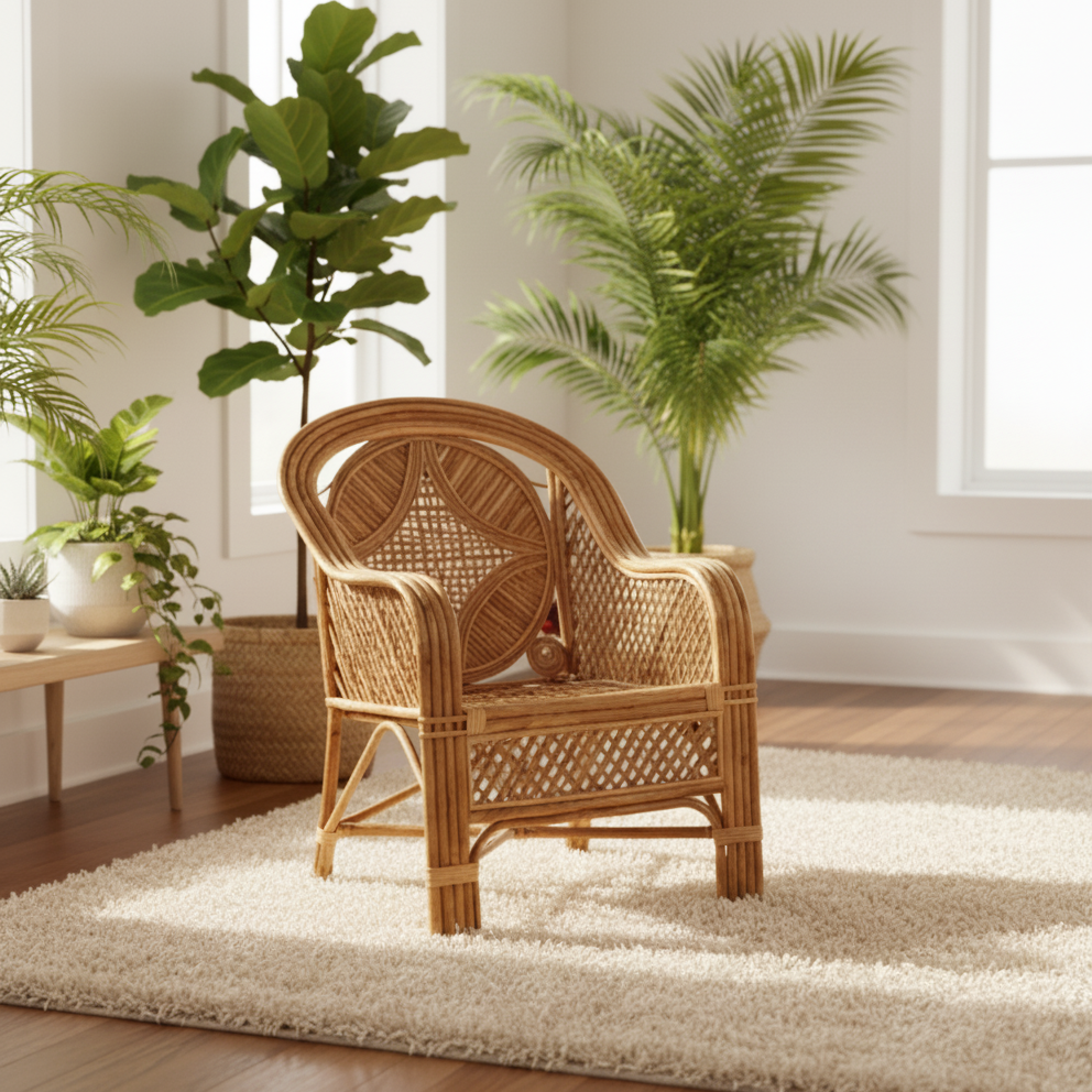 The Indus Artisan Medallion Chair