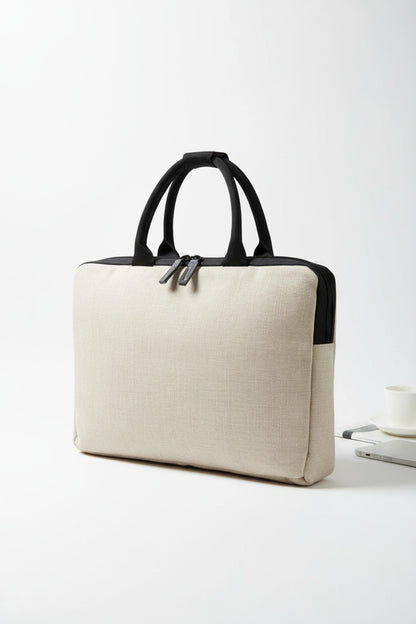 Classic Jute Laptop Bag – Carry Work Essentials in Style & Comfort