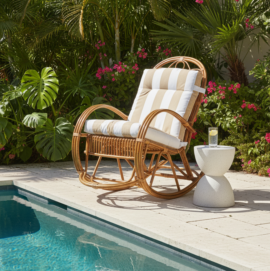 The Pavilion Cane Armchair Suite