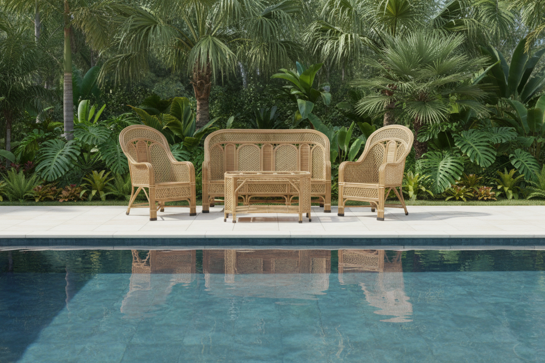 The Royal Lattice Handcrafted Lounge Set
