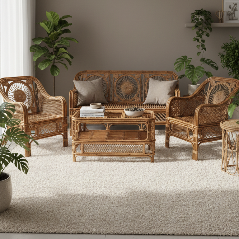 Gardenia Lattice Outdoor Set