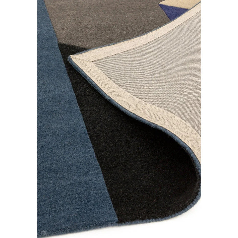Geo Modern Geometric Hand-Tufted Area Rug -Bisha Rugs