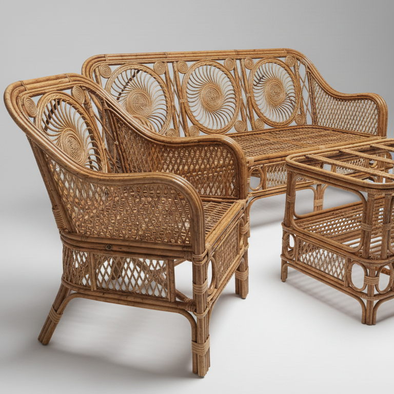 Gardenia Lattice Outdoor Set